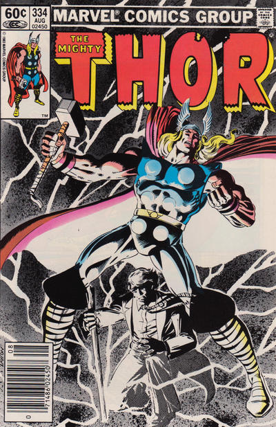 Thor #334 [Newsstand]-Good (1.8 – 3)