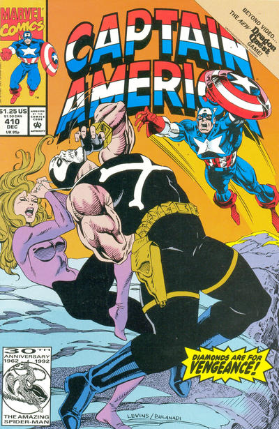 Captain America #410 [Direct] - Vf+ 8.5