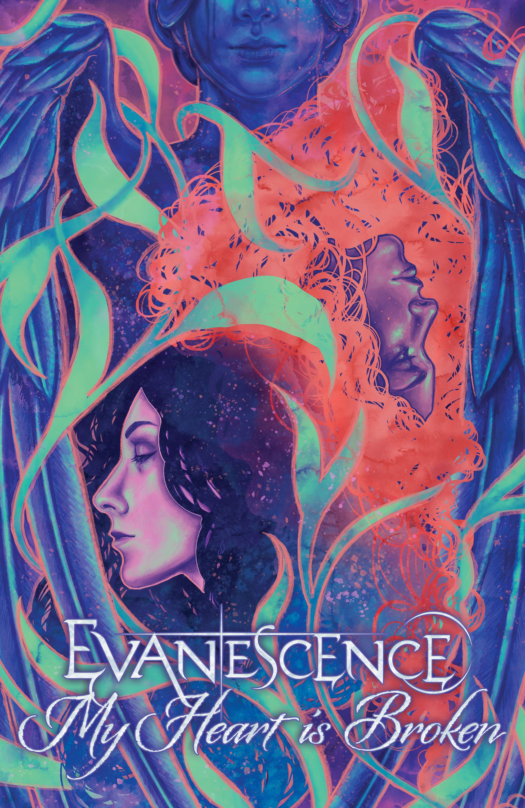 Evanescence Heart Broken One Shot Cover B 1 for 5 Incentive Mckernan