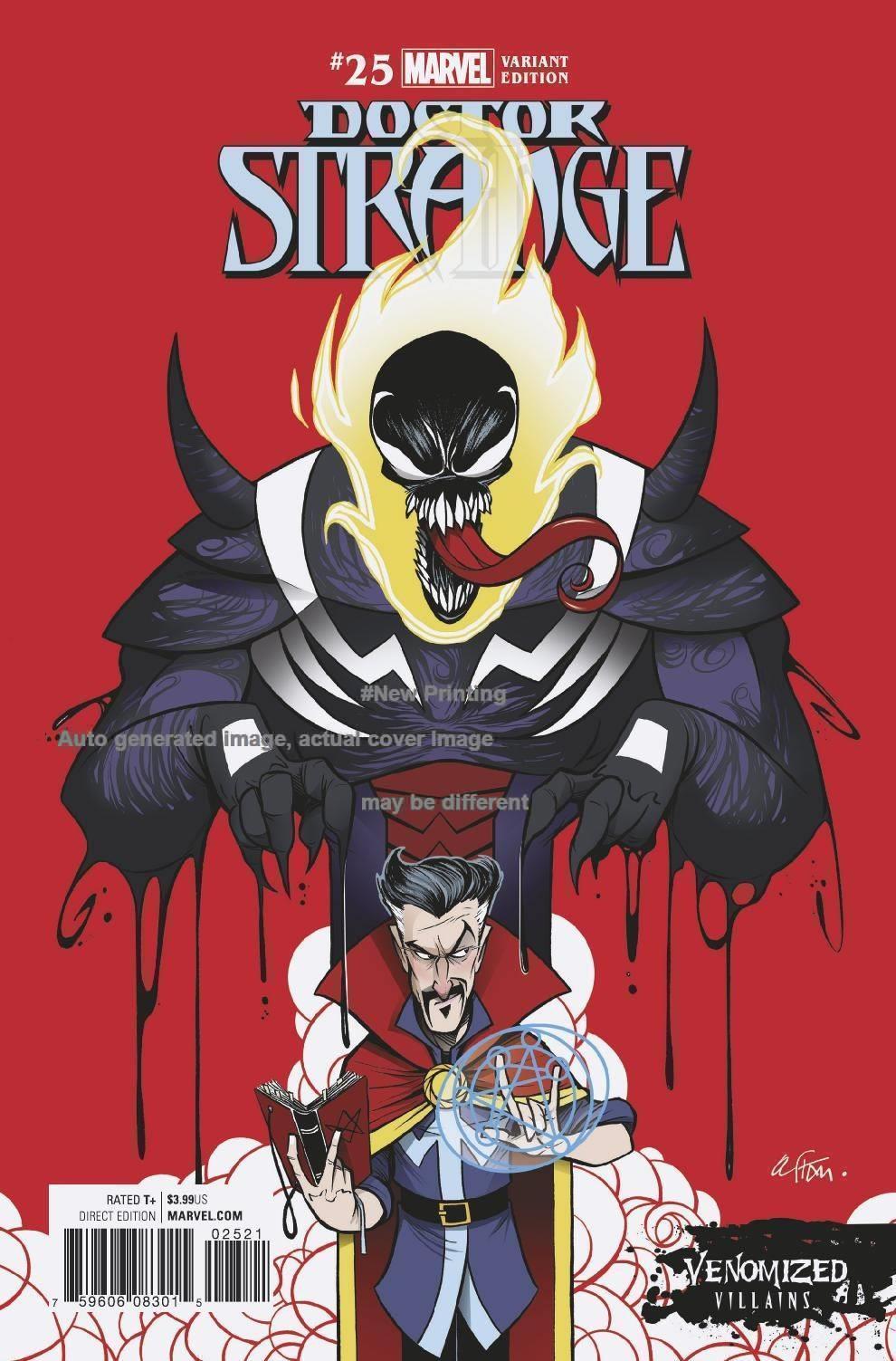 Doctor Strange #25 Venomized Dormammu Variant