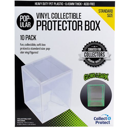 Vinyl Collectible Protector Box (Glow In The Dark)