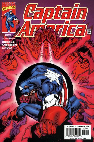 Captain America #29 [Direct Edition] - Nm- 9.2