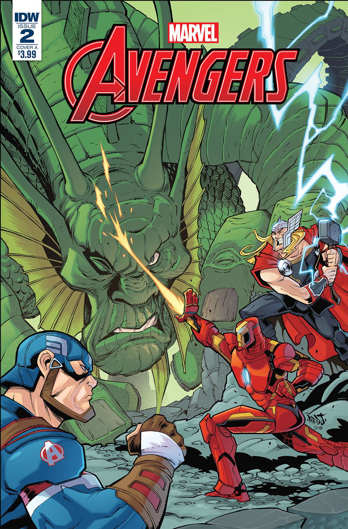 Marvel Action Avengers #2 Sommariva