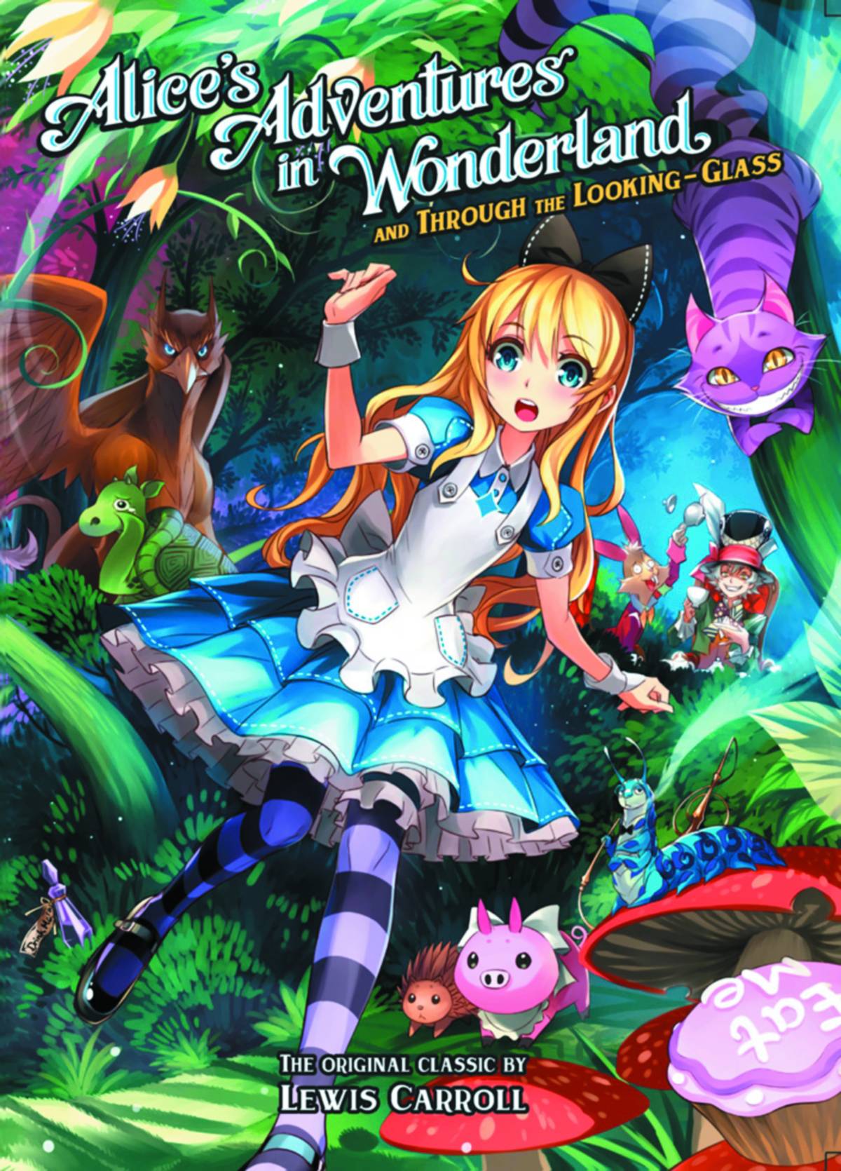 Alices Adventure In Wonderland & Through Looking Glass Manga Volume 1