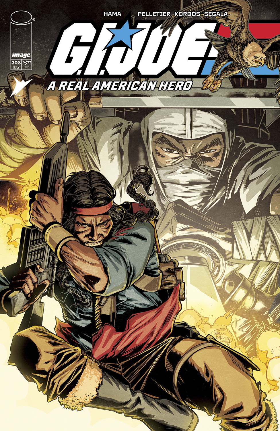 GI Joe A Real American Hero #308 Cover C 1 for 10 Incentive Brad Walker & Francesco Segala Variant