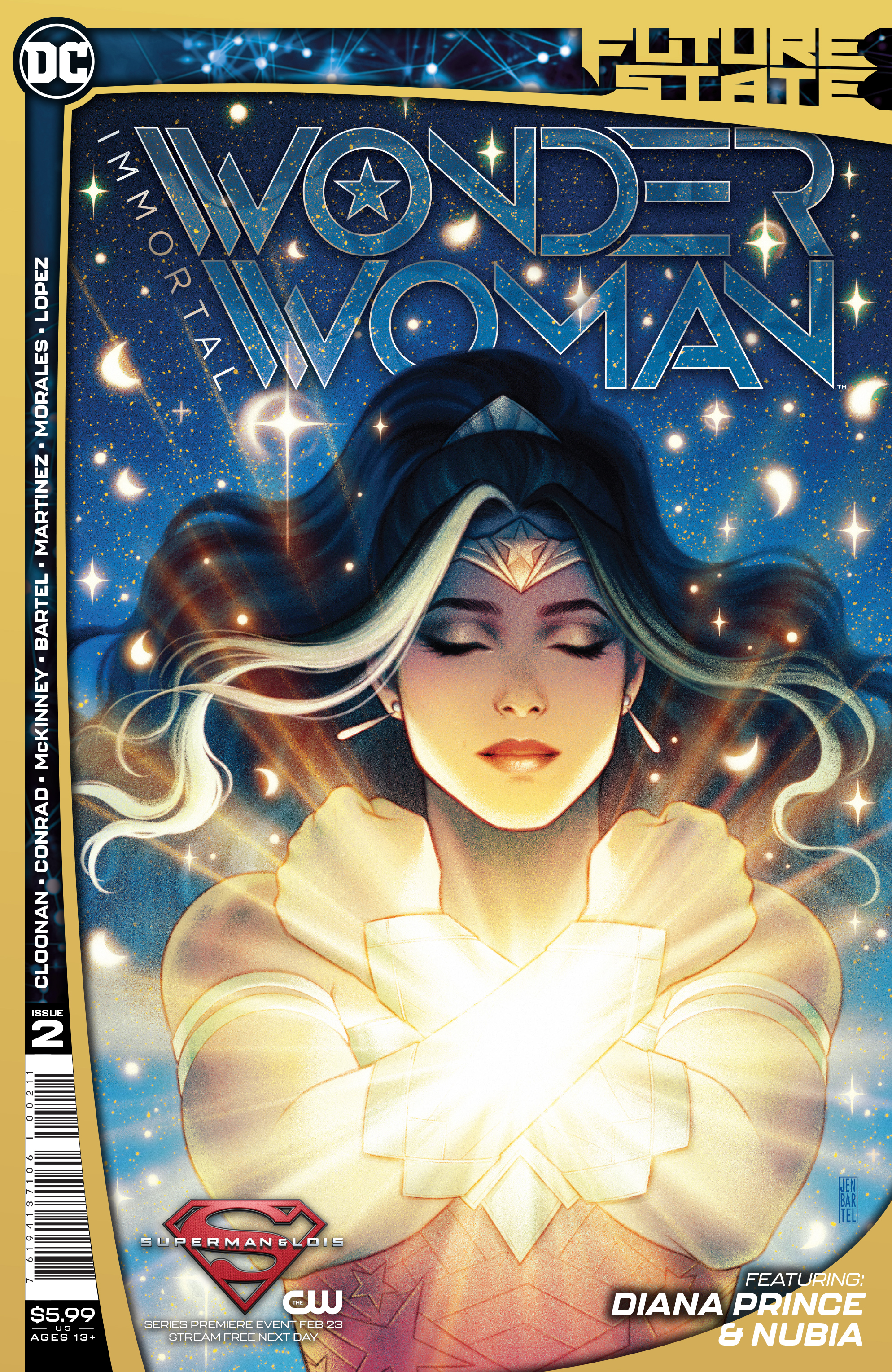 Future State Immortal Wonder Woman #2 Cover A Jen Bartel (Of 2)
