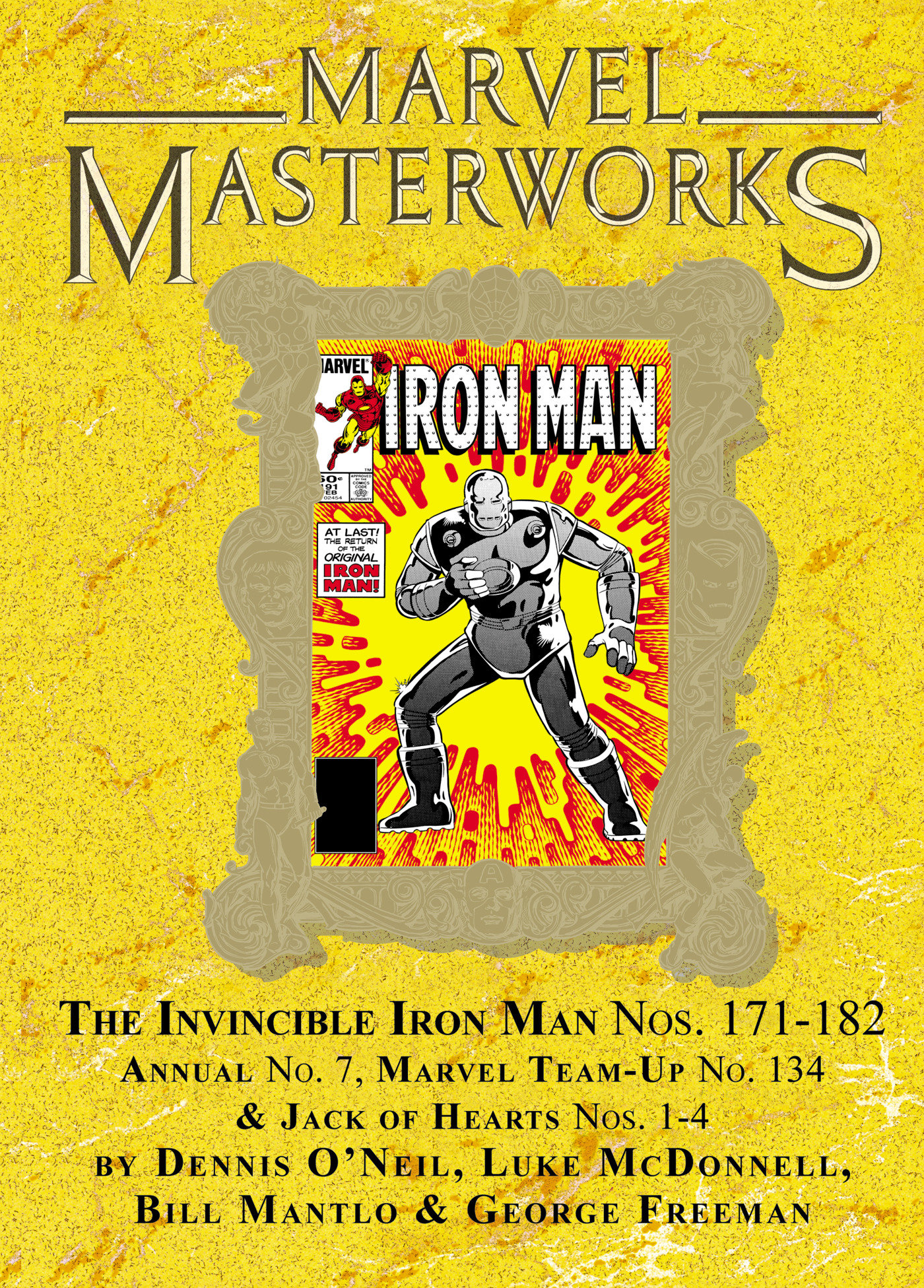 Marvel Masterworks The Invincible Iron Man Volume 18 Variant (Direct Market Edition)