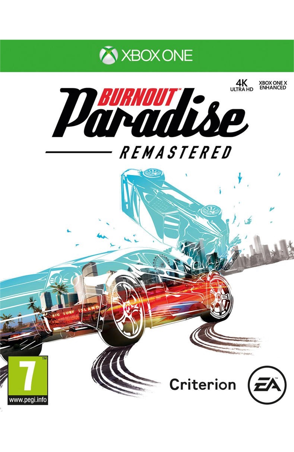 Xbox One Xb1 Burnout Paradise Remastered