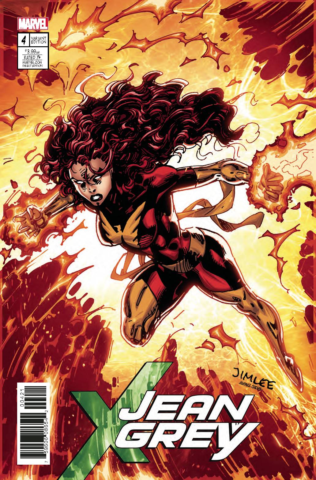 Jean Grey #4 X-Men Card Variant