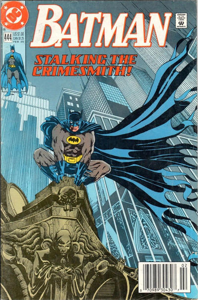 Batman #444 [Newsstand]-Fine (5.5 – 7)