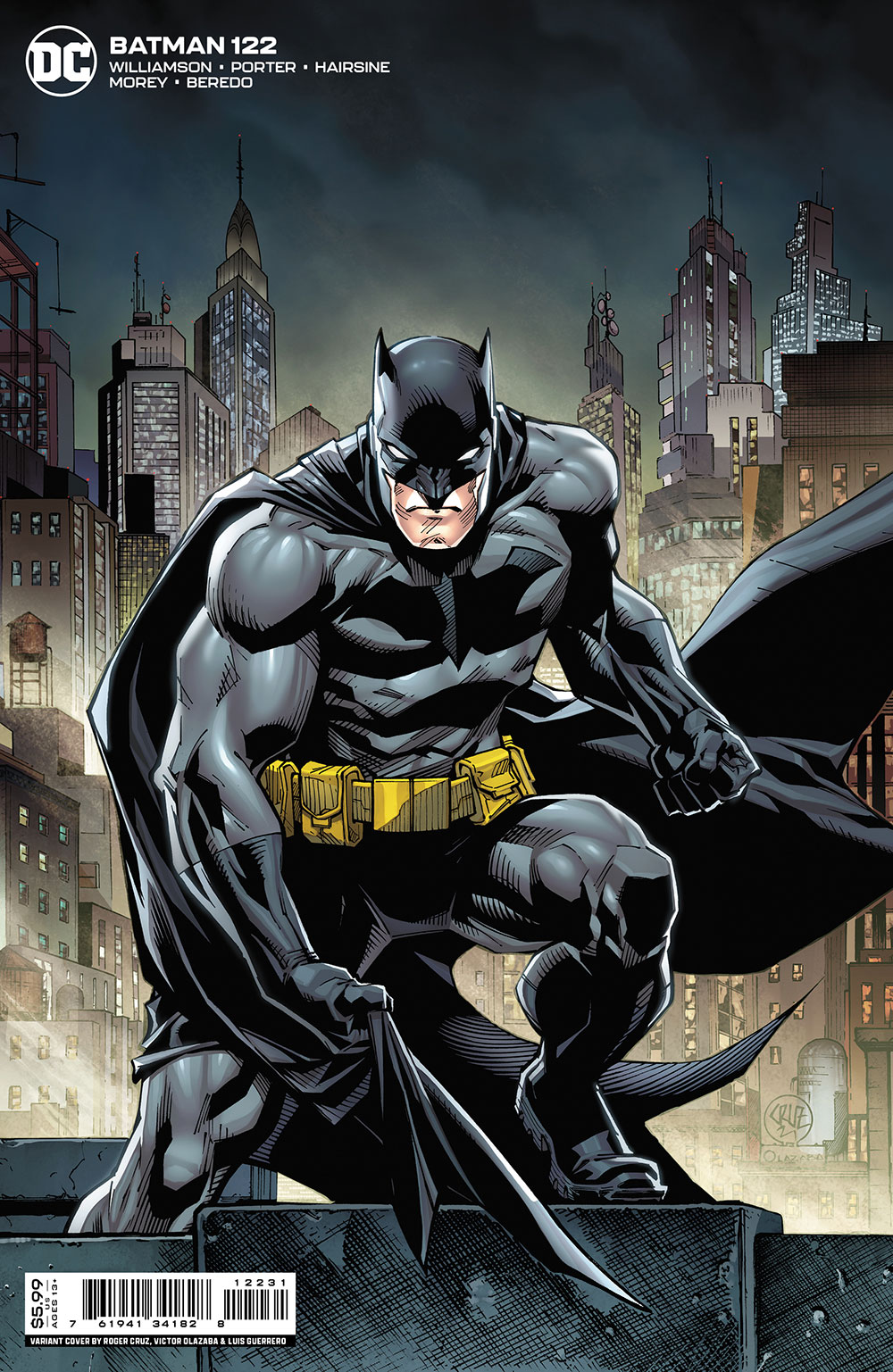 Batman #122 1 For 25 Variant Roger Cruz (2016)