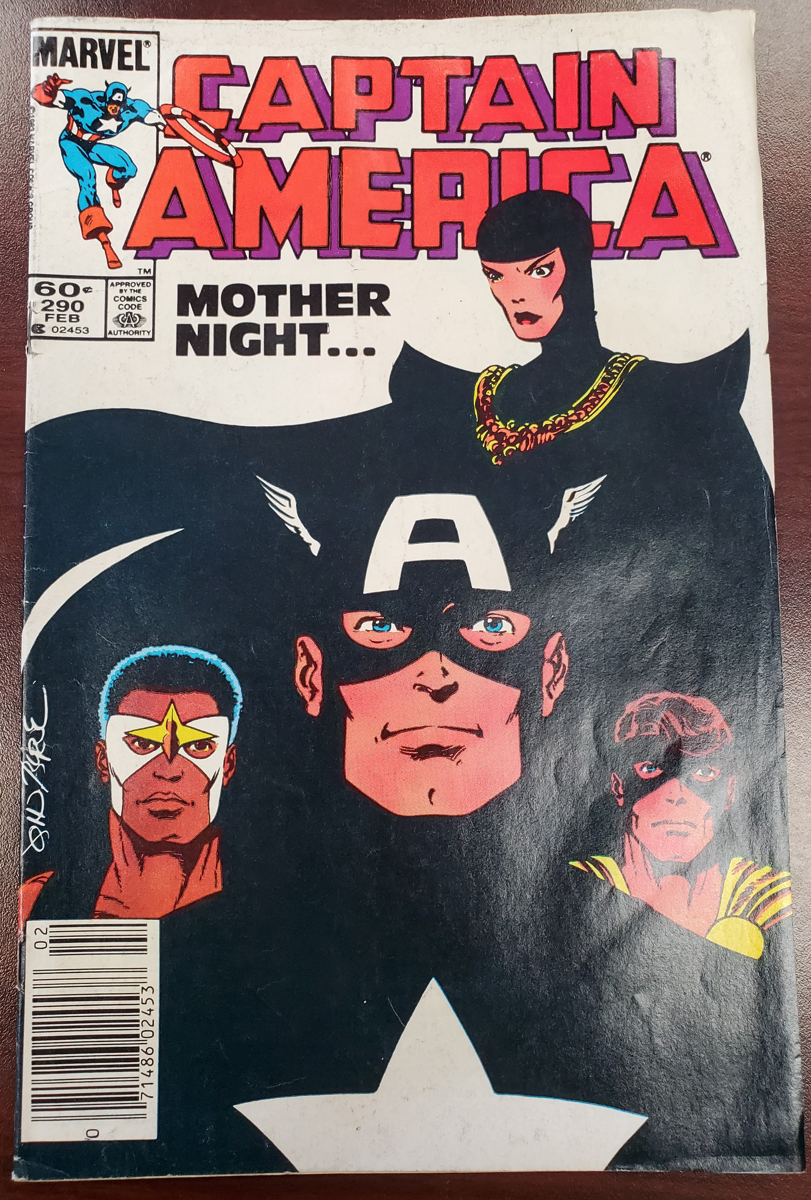 Captain America #290 (Marvel 1968) 1st App Mother Superior/Sin
