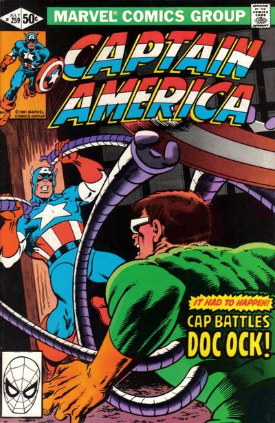 Captain America #259 [Direct]-Fine (5.5 – 7)