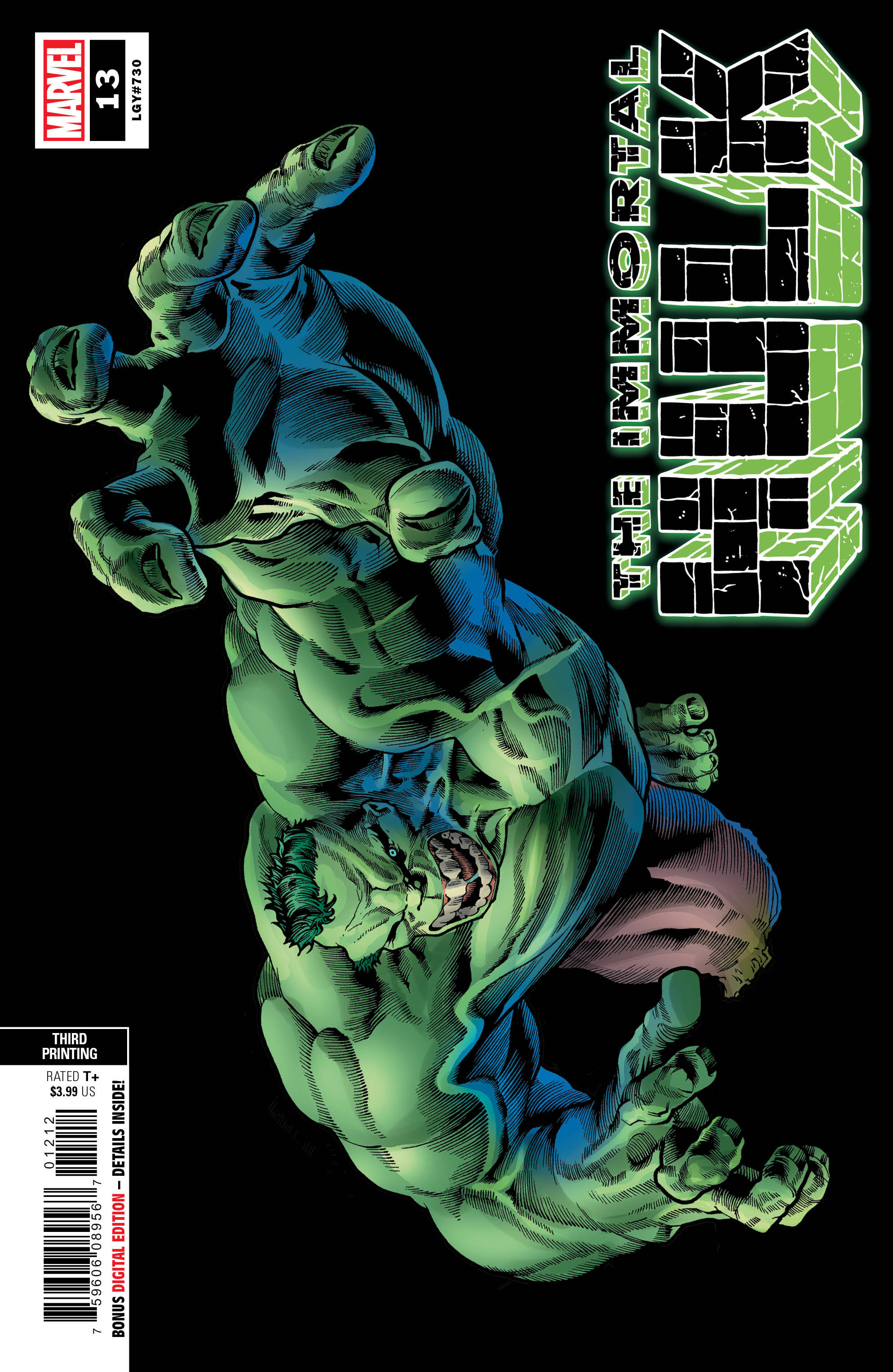 Immortal Hulk #13 3rd Printing Bennett Variant (2018)