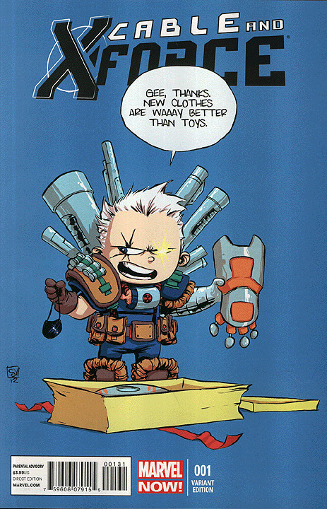 Cable And X-Force #1 (Young Variant) (2012)