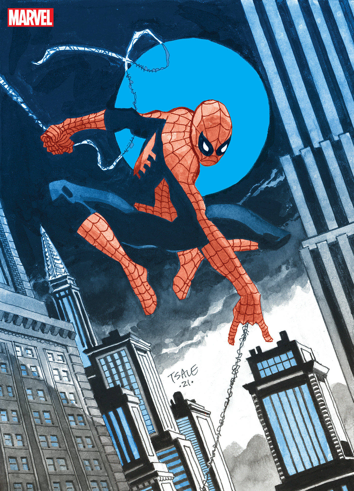 Jeph Loeb & Tim Sale Spider-Man Blue Gallery Edition Hardcover Direct Market Variant