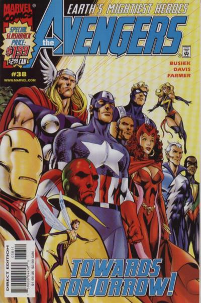 Avengers #38 [Newsstand]-Fine (5.5 – 7)