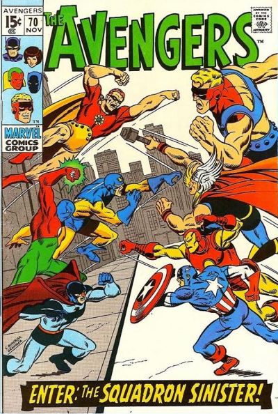 The Avengers #70 [Regular Edition] - Vf- 7.5