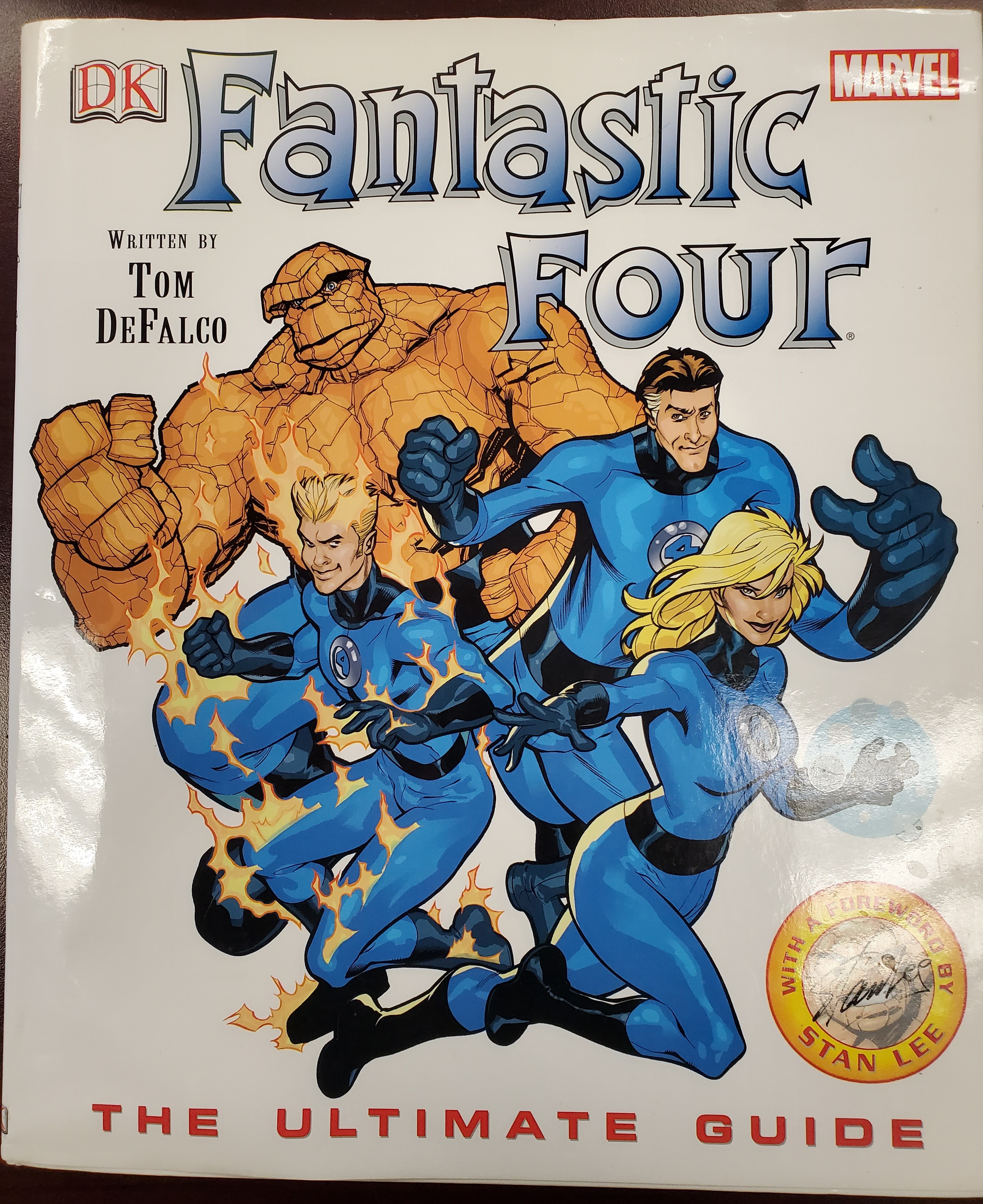 Fantastic Four Ultimate Guide Hardcover Used -Good