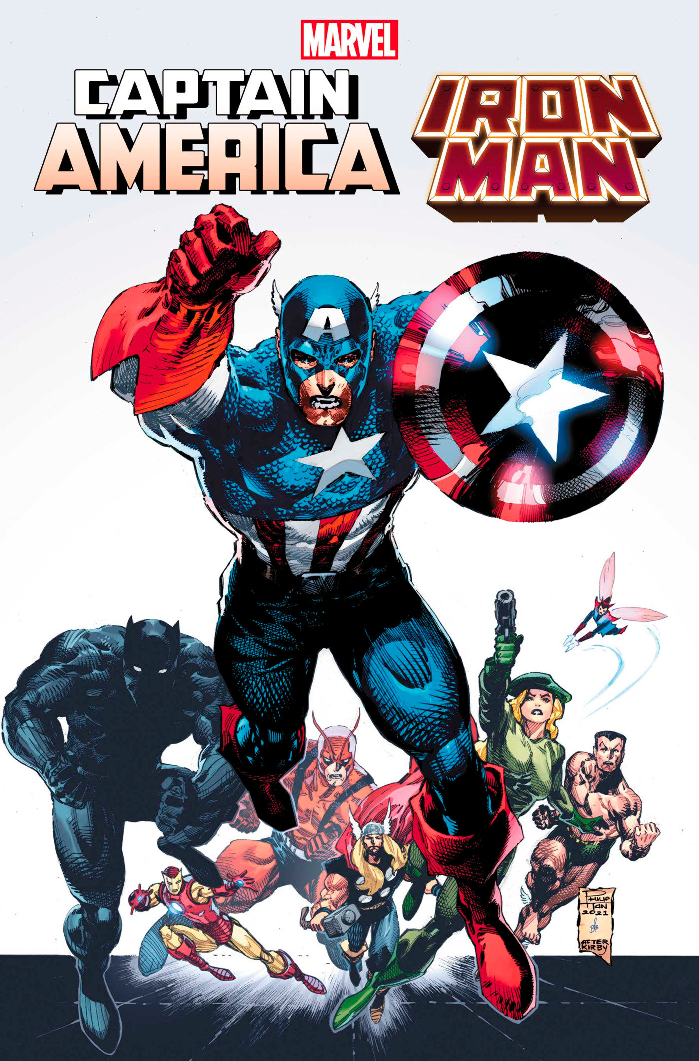 Captain America Iron Man #3 Tan Classic Homage Variant (Of 5)