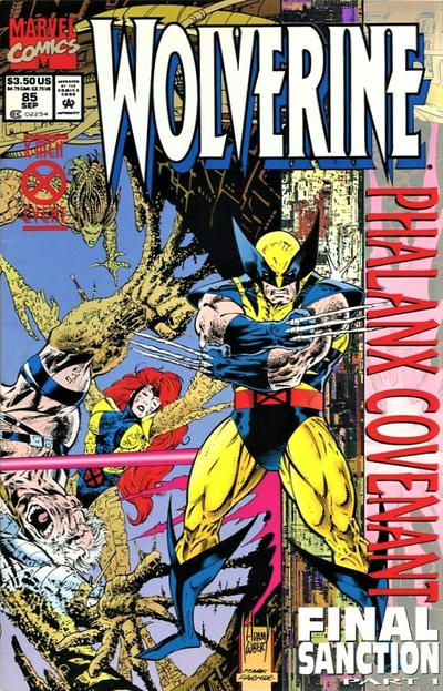 Wolverine #85 [Newsstand - Foil Enhanced Cover]