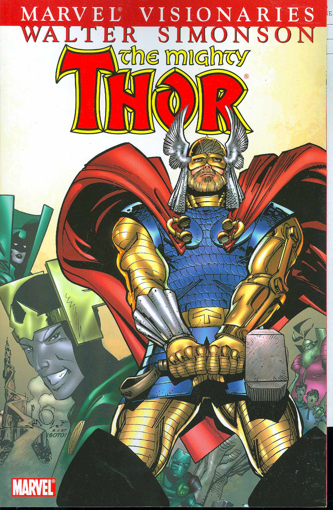 Thor Visionaries Walt Simonson Graphic Novel Volume 5