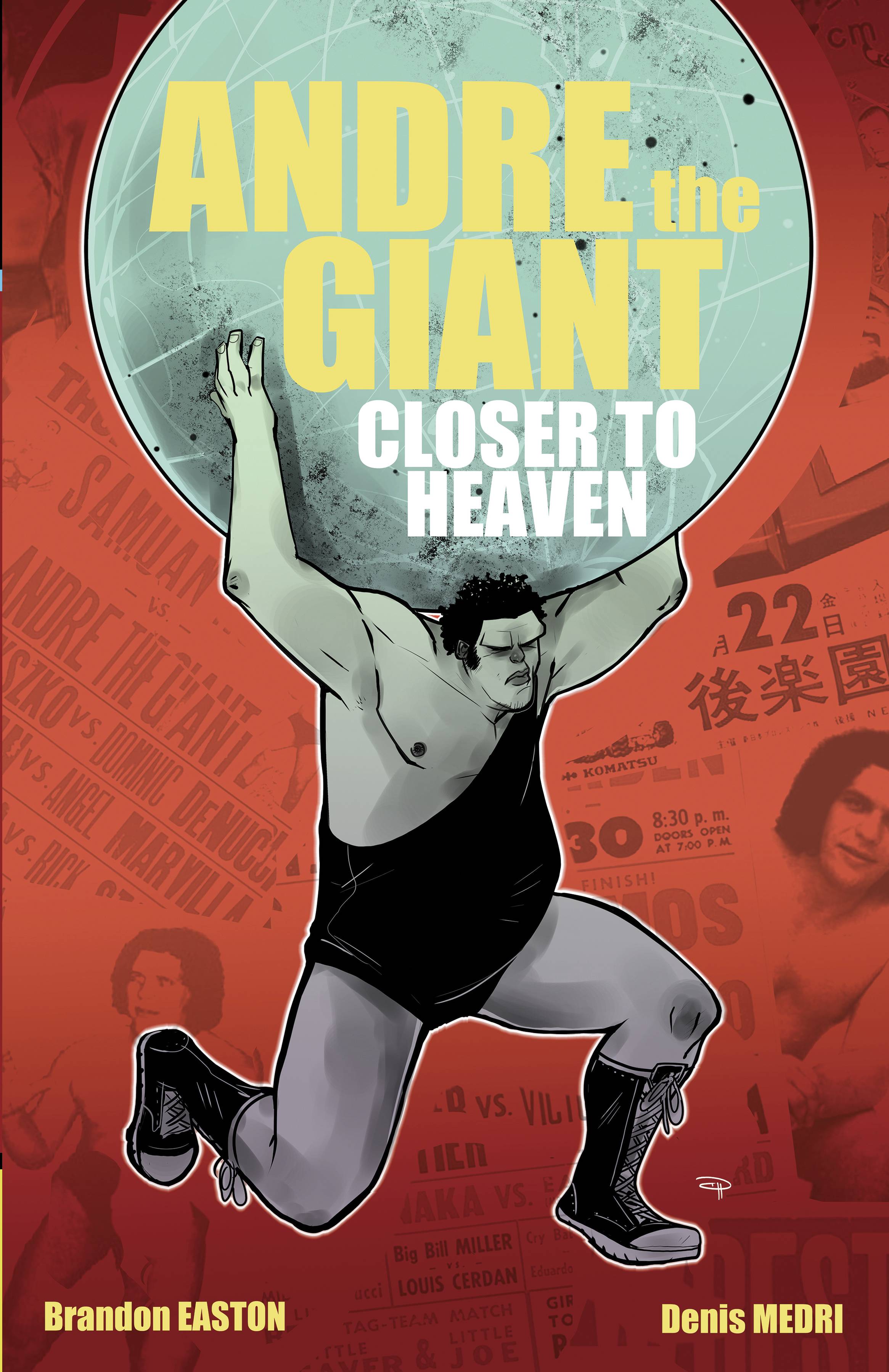 Andre the Giant Graphic Novel Closer To Heaven