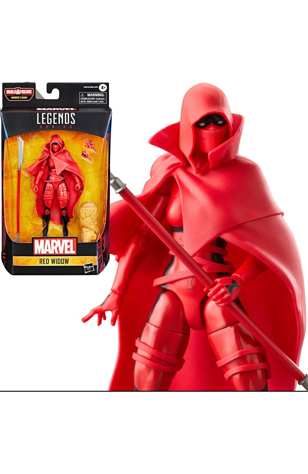 Marvel Legends Zabu Series Red Widow 6-Inch Action Figure