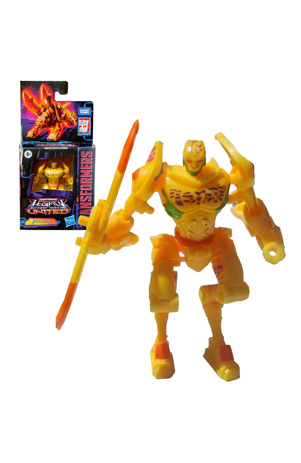 Transformers Generations Legacy United Core Beast Machines Cheetor Action Figure
