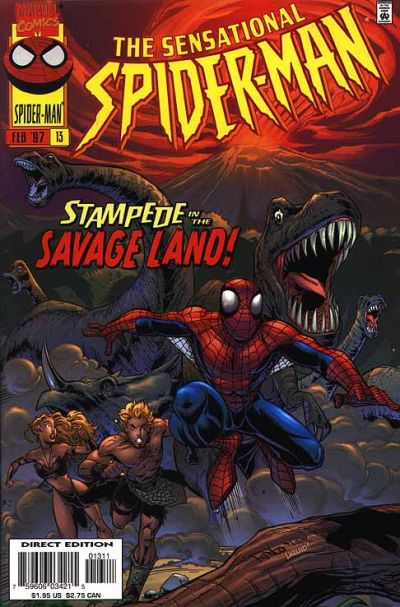 The Sensational Spider-Man #13 [Direct Edition]-Fine (5.5 – 7)