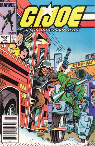 G.I. Joe, A Real American Hero #17 [Newsstand]-Very Fine (7.5 – 9)