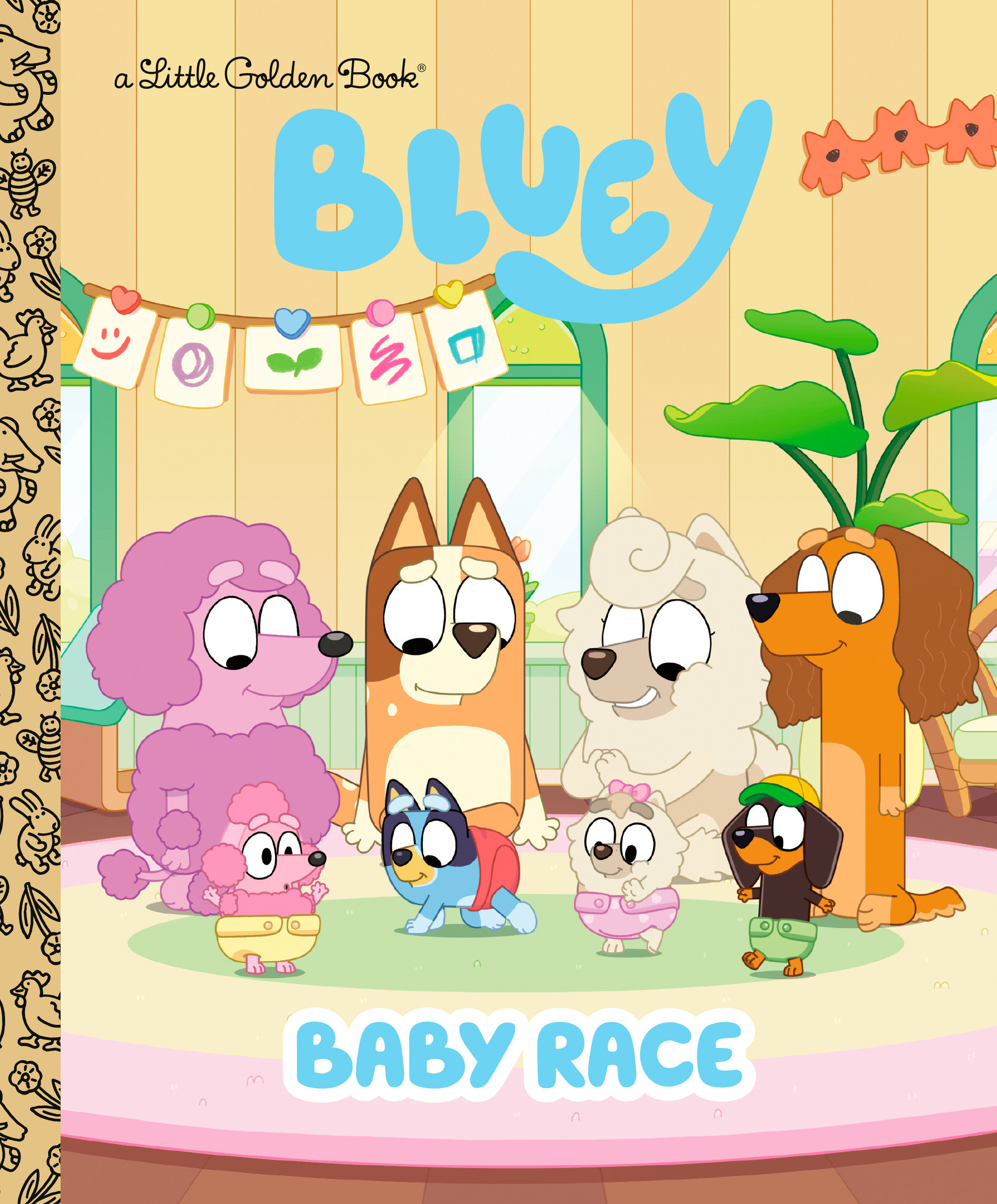 Bluey Baby Race Golden Book