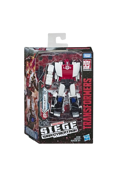 Transformers Toys Generations War For Cybertron Deluxe Wfc-S35 Red Alert