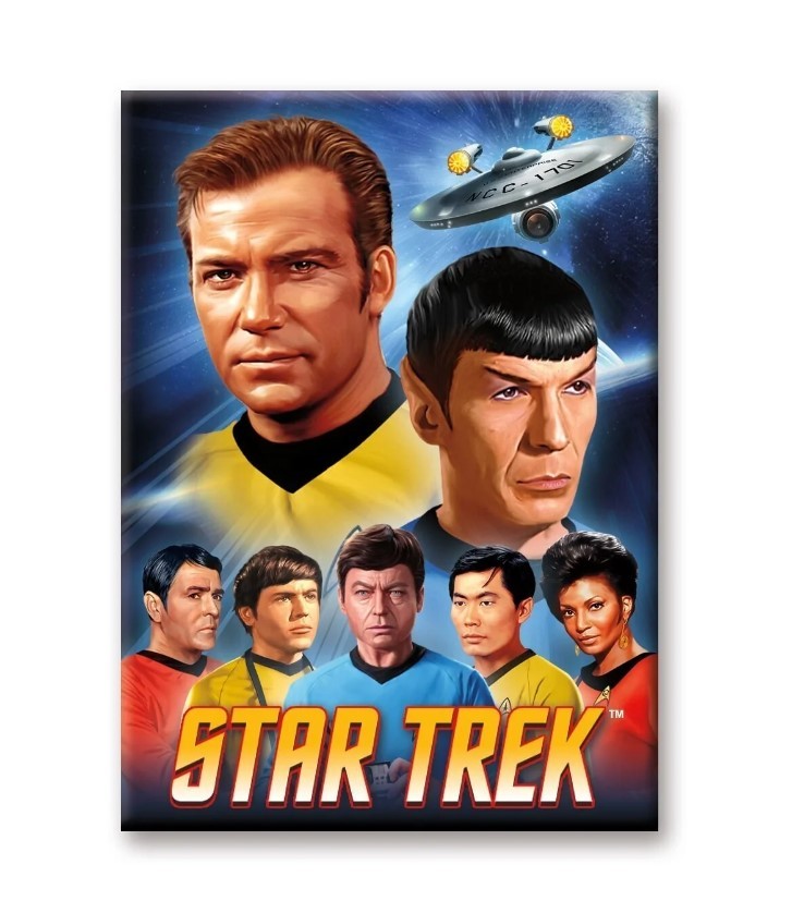 Star Trek Original Series Crew Magnet
