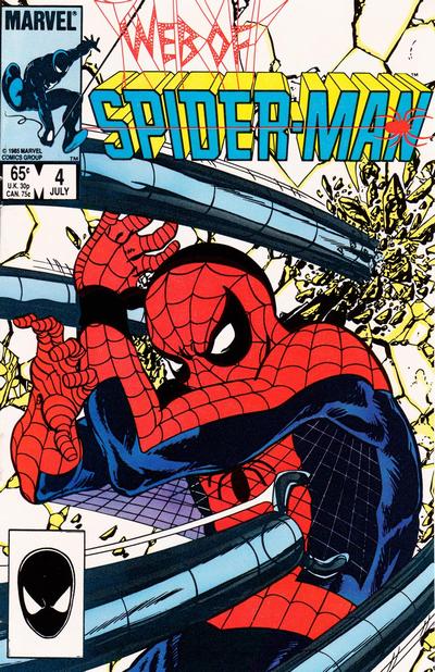 Web of Spider-Man #4 [Direct]-Very Fine (7.5 – 9)