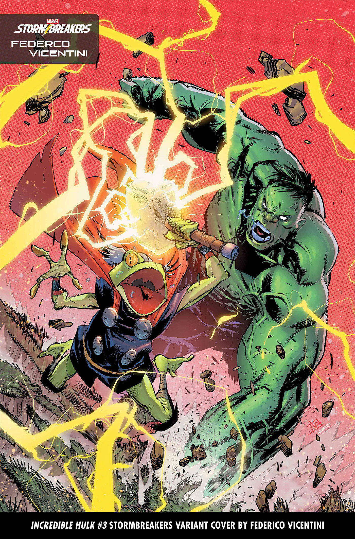Incredible Hulk #3 Federico Vicentini Stormbreakers Variant