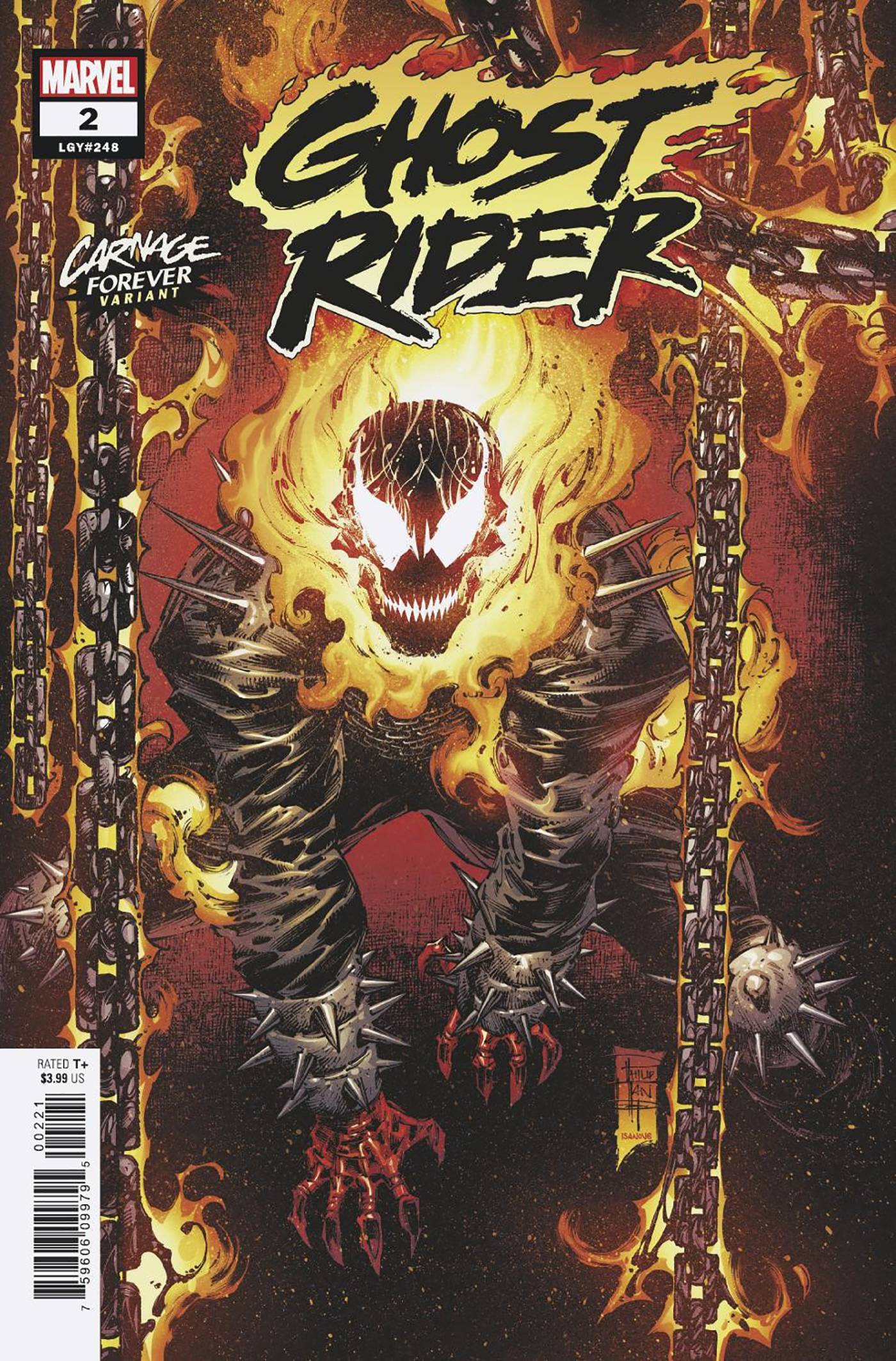 Ghost Rider #2 Tan Carnage Forever Variant (2022)