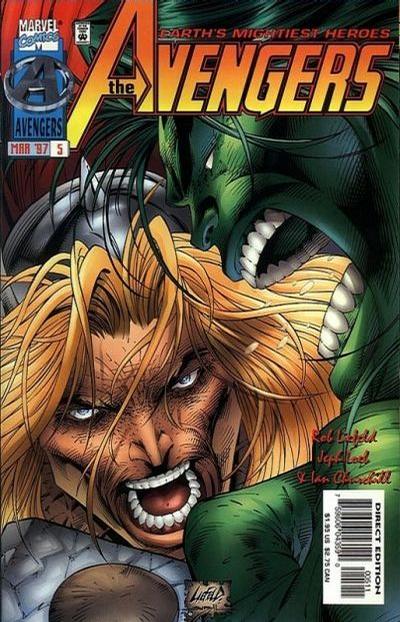 Avengers #5 [Cover B](1996)-Near Mint (9.2 - 9.8)