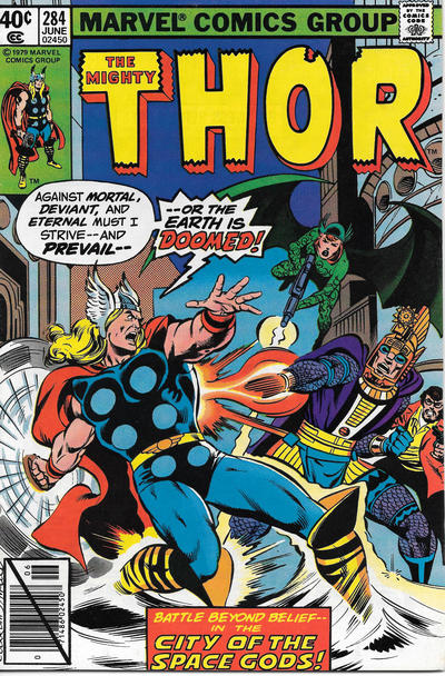 Thor #284 [Direct]-Very Good