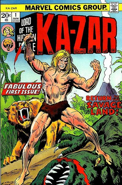 Ka-Zar #1 - Vf/Nm 9.0