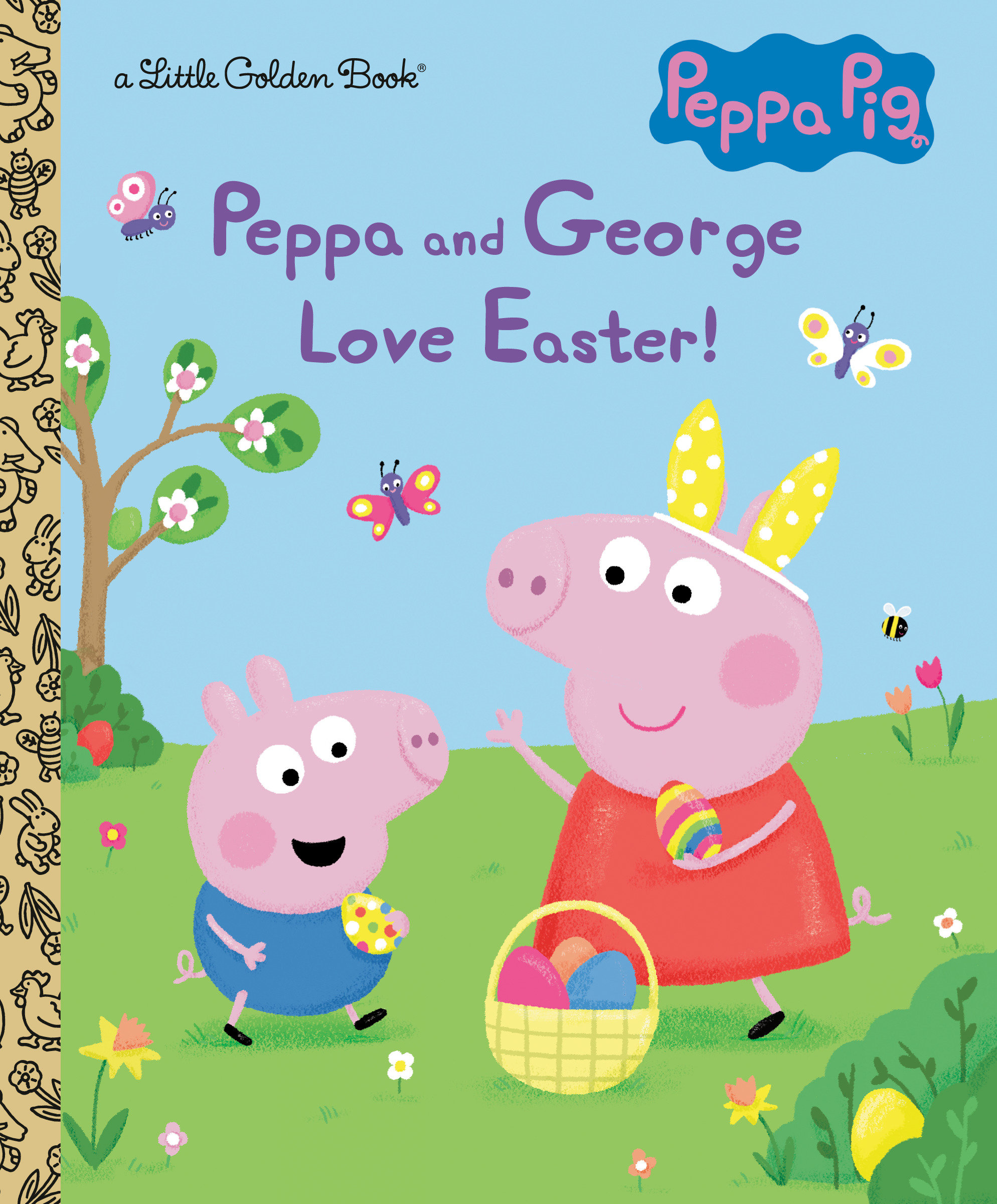 Peppa And George Love Easter