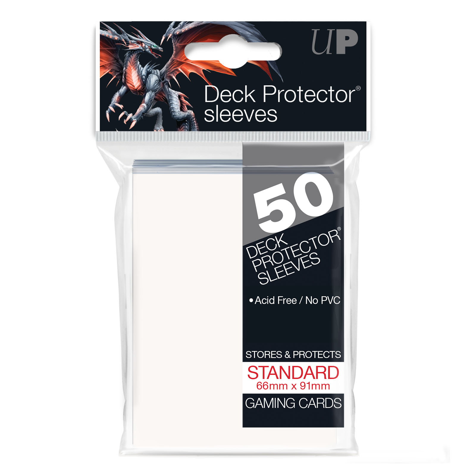 Ultra Pro: Deck Protector Sleeves - White Standard 50ct