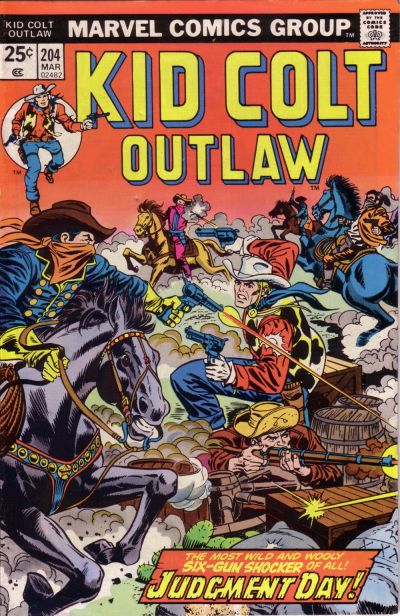 Kid Colt Outlaw #204-Very Fine (7.5 – 9)