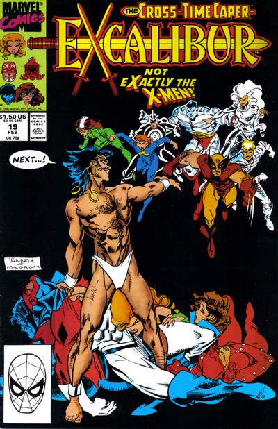 Excalibur #19 [Direct]-Fine (5.5 – 7) Note: The Cross-Time Caper Continues In Excalibur #21. 