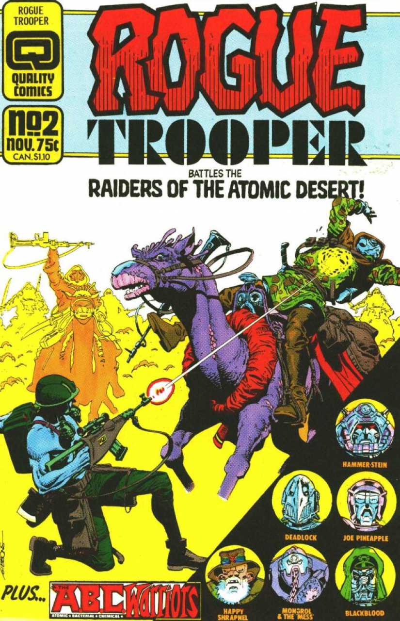 Rogue Trooper #2 (1987)-Very Fine (7.5 – 9)