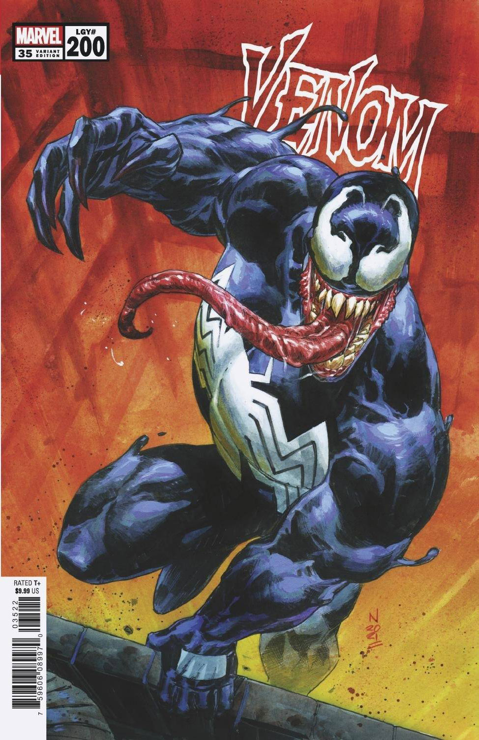 Venom #35 Klein Variant 200th Issue (2018)