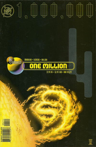 DC One Million #4 [Direct Sales]-Fine (5.5 – 7) 1st Appearance of Superman Prime
