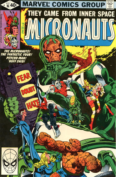 Micronauts #16 [Direct]