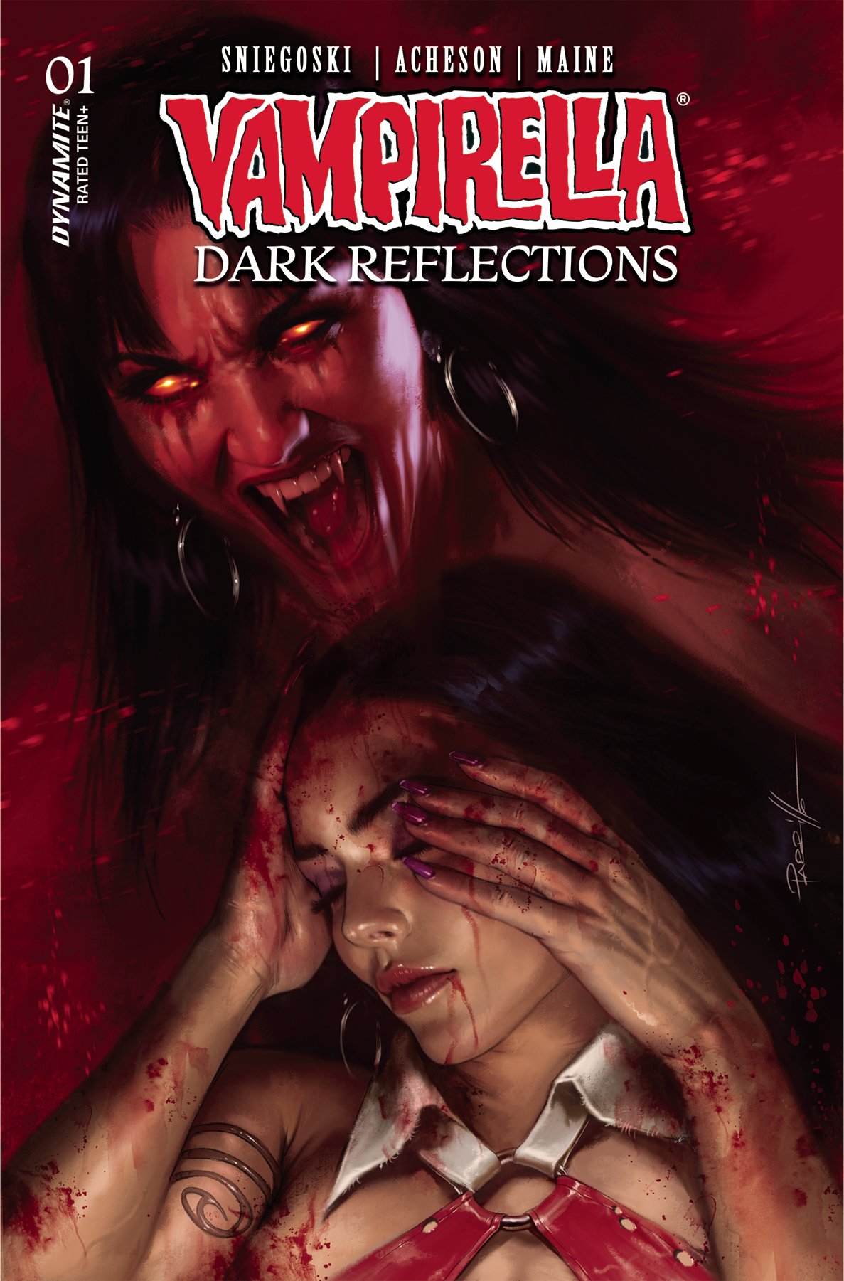 Vampirella Dark Reflections #1 Cover F Parrillo Foil