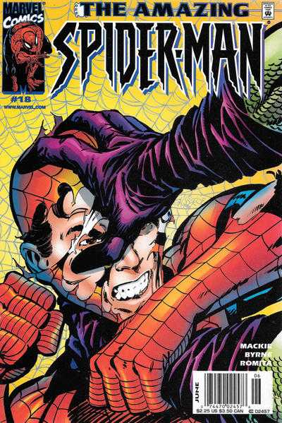 The Amazing Spider-Man #18 [Newsstand]-Very Fine 